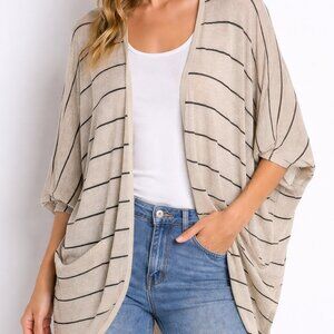 Willow Open Cardigan Oversized Large